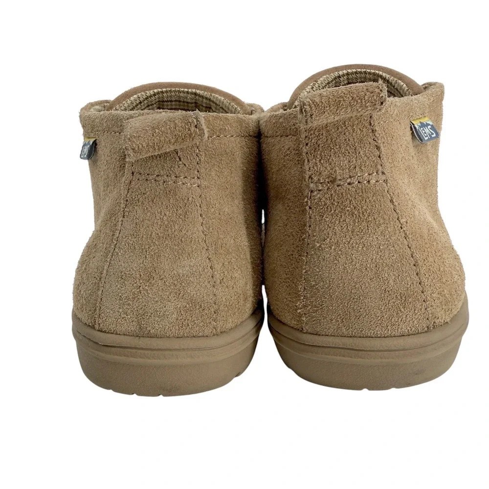 Lems Chukka Minimalist Zero Drop Ankle Boots Mens Size 11.5 Sandstone Tan Suede